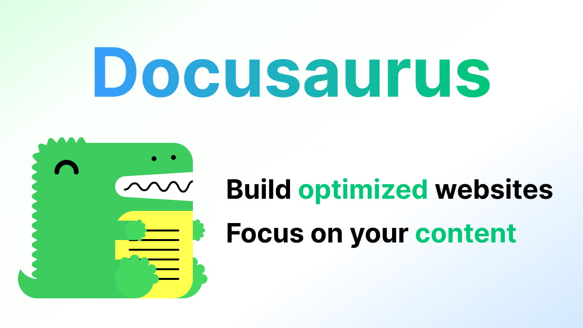 Docusaurus 站点示意图